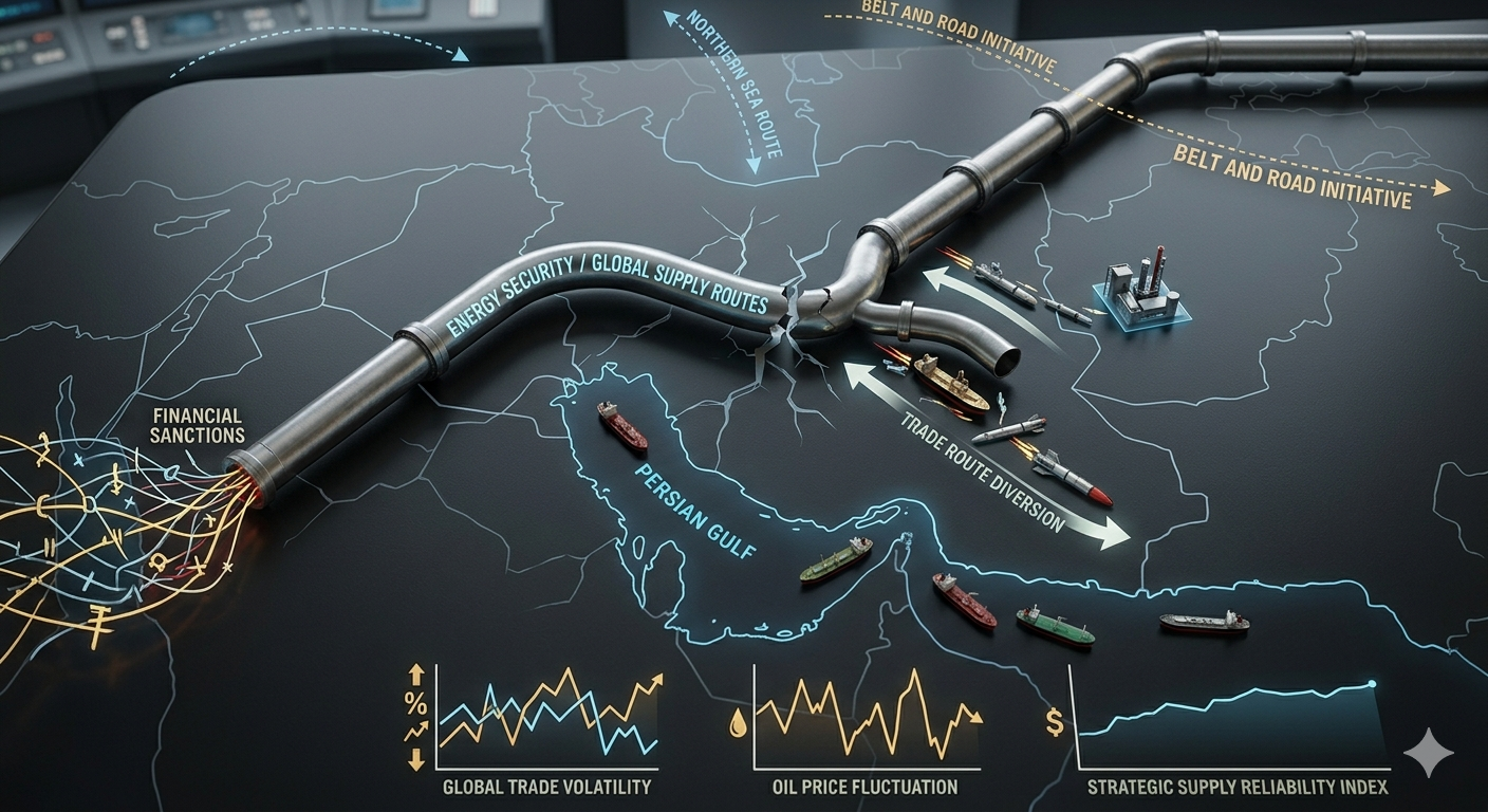Beyond Sanctions: Energy Security, Trade Routes, and the U.S.–Iran Rivalry